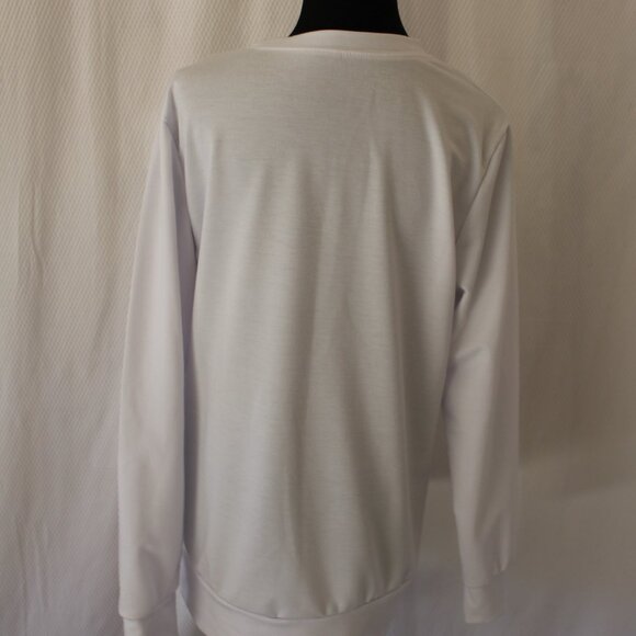 Retro 45 47 Flag Western Cowboy Girl Cactus Print Sweatshirt Size XL NWOT's - Picture 6 of 8